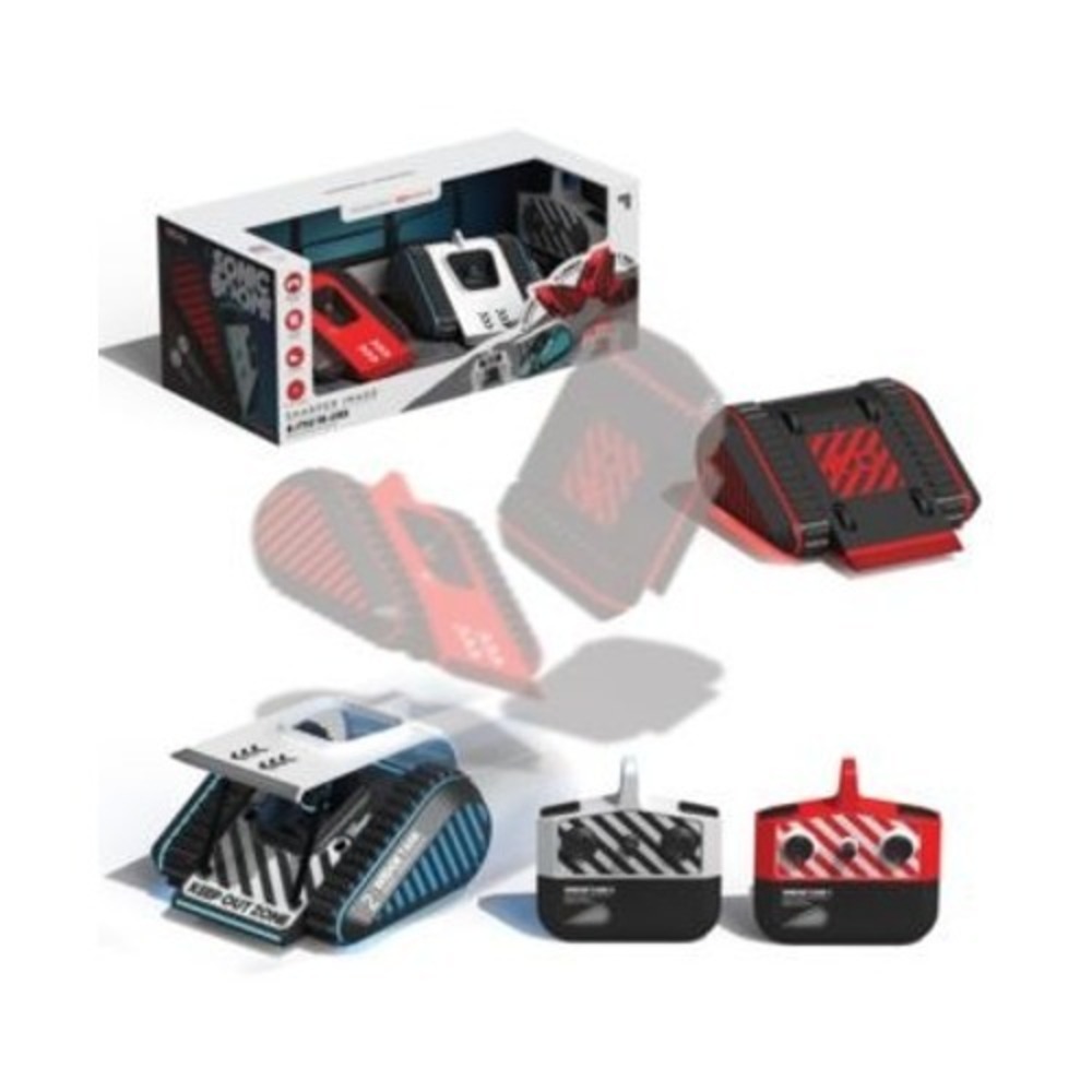 Battle Tracks Knockout Remote Control Flip Ramp Space Tank Wars Toys NEW in Box!